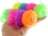 Curious Minds Busy Bags Set of 2 Puffer Caterpillar 5.5" Fidget Sensory Toy - 4 Section Tactile Toy Bug- Squishy Squeezey Sensory Squeeze Air Filled Balls OT (Random Colors)