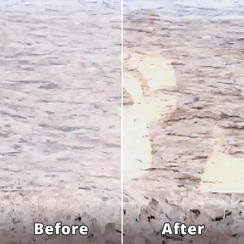 Rejuvenate Scrub Free Soap Scum Remover Shower Glass Door Cleaner Works on Ceramic Tile, Chrome, Plastic and More 24oz & Kitchen & Bathroom Countertop Polish 16 Ounce