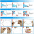 Cake Decorating Supplies Kit,310 PCS Baking Supplies Set with Icing Piping Tips & Russian Nozzles with Pattern Chart,Piping Bags,Mother™s Day Gift