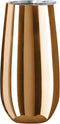 Oggi Thermo Vacuum Insulated Flute-6 oz, Copper Mirror, 6 Ounce