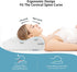 BEBEN Contour Memory Foam Pillow for Neck Pain Relief, Adjustable Neck Pillow for Side Sleepers, Ergonomic Bed Pillow Small Size Desgin for Travel and Childs