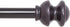 Kenney Kendall Standard Decorative Window Curtain Rod, 28-48", Antique Rust