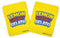GetaYa 25PCS Mylar Bags, Resealable Zip Lock Smell Proof Bags for Food Storage, Packaging, Stand Up Foil Pouch Edible Bags For Candy, Cookie, Beans, Snack 3.5g (Lemon Cherry Gelato)