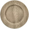 Faux Wood Charger Plates in Grey or Gold set of 4