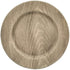 Faux Wood Charger Plates in Grey or Gold set of 4