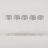 24units 14ml Mini Jars Crafts Glass Bottles with Aluminium Cap Liquid Pill Powder Ornament Bottles Empty Glass Vials Jars (24, 14ml)