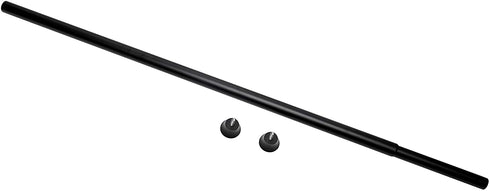 Umbra 244923-038-REM Chroma Tension Rod Adjustable Tension Curtain Rod for Curtains and Sheer Curtains, 36 to 54 Inches, Black