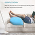 Leg Elevation Pillow,Inflatable Wedge Pillow Legs Elevates to Relax Muscles,Relax Muscles,Reduce Swelling,Leg Pain,Back Pain,Improves Circulation