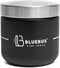 BLUE BUS BUNKER Smell Proof 500ML Jar Airtight Container - Multipurpose Bunker for Keeping Herb, Spice, Coffee, & Tea Fresh, Airtight Storage Canister with Moisture Bag, Magnet Stand, & Pen (Black)