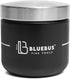 BLUE BUS BUNKER Smell Proof 500ML Jar Airtight Container - Multipurpose Bunker for Keeping Herb, Spice, Coffee, & Tea Fresh, Airtight Storage Canister with Moisture Bag, Magnet Stand, & Pen (Black)