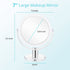 Magnifying Makeup Mirror Double Sided - Fabuday 7 Inch Tabletop Mirror with 1X & 10X Magnification, Magnified Desk Mirror for Makeup, Cosmetic Vanity Mirror with Stand and 360° Rotation, Acrylic