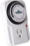 Autopilot TM01015 Analog Grounded Timer, 1725W, 15A, 15 Minute On/Off, 24 Hour15 Grounded Timer, 15 Amp, 1725 Watt