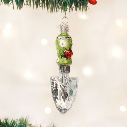 Old World Christmas Garden Gift Trowel Glass Blown Ornament for Christmas Tree