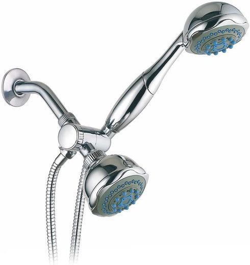 Hydroluxe 24-setting 3-way Shower Combo, Chrome, Single