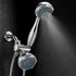Hydroluxe 24-setting 3-way Shower Combo, Chrome, Single