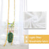 Gold Sheer Curtains for Kitchen 63 Inch Length Pair Set Rod Pocket Light Filtering Semi Transparent Window Drapes Gold Yellow Curtains for Bedroom Living Room Home Office Farmhouse Rustic 52x63 Long