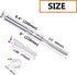 SpzcdZa 4pcs 6-2/5" Floating Shelf Invisible Support Bracket,Hidden Shelf Support Brackets Hardened Concealed Floating Shelf Blind Wall Shelf Floating Shelf Metal Brackets
