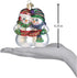 Old World Christmas Ornaments Best Friends Snowman Glass Blown Ornaments for Christmas Tree