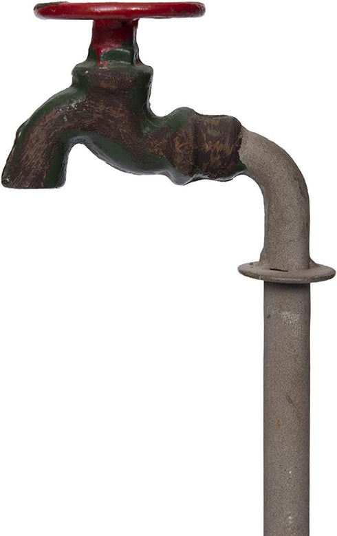 Creative Co-Op Rustic Metal Faucet Paper Towel Holder