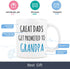 Great Dads Get Promoted to Grandpa Mug Fathers Day Mugs Grandpa Coffee Mug Fathers Day Mugs Grandpa Mug Ideas for Grandpa Grandfather from Granddaughter Grandson Grandkids 11 Oz