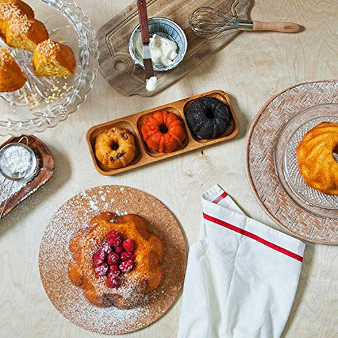 TORTUGA Kentucky Bourbon Butter Cake w/ Walnuts- 4 Oz. Cake - The Perfect Premium Gourmet Gift for Stocking Stuffers, Gift Baskets, and Christmas Gifts - Great Cakes for Delivery