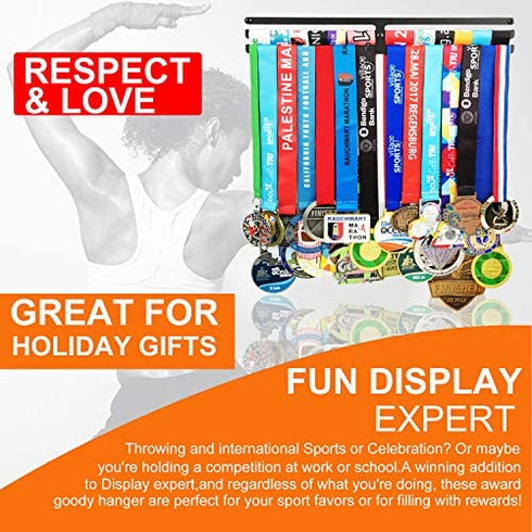 Medal Hanger Awards Holder Display Rack for Sports Medals Use for All Sports Black Steel Medal Hanger Holder,Race Medal Display Holder,Running medal hangers,hanger formedals,BLACK KINGS