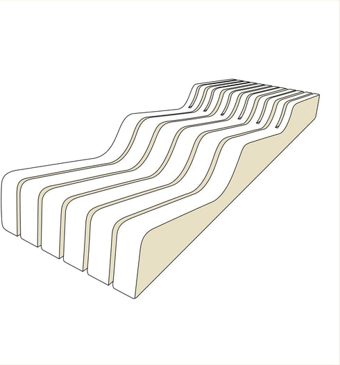 Bellemain 100% Pure Bamboo in Drawer Knife Block , Knife Organizer