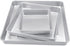 Wilton Performance Pans Square Cake Pans Set, 3 Piece - 8, 12 and 16-Inch Cake Pans