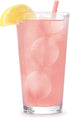Genuine Fred Mold Ice Tray and Straws, Standard, Pink
