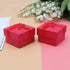 HEMOTON 24pcs Gifts Box Set Jewelry Gift Boxes Cardboard Jewelry Boxes Rings Pendants Earring Necklaces Boxes for Anniversaries Weddings Birthday Red