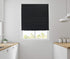 Estilo Black Window Shades - Pleated Paper Shades for Indoor Window Covers - Blackout Blinds 36 Inch x 69 Inch - Pack of 6