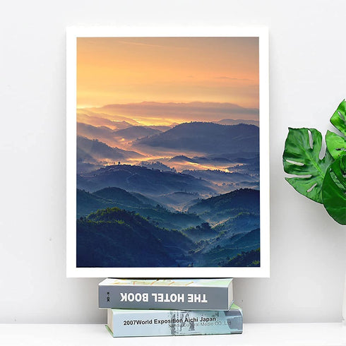 10x14 inch Wall Hanging Wood Picture Frames Diamond Painting Frames Grandad Photo Frame Baby Scan Picture Frames For Family Walls Decoration,Anniversary,Wedding,Christmas,Baby Shower,Housewarming(White)