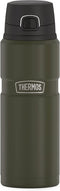 THERMOS Stainless King Vacuum-Insulated Drink Bottle, 24 Ounce, Matte Green