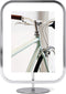 Umbra Infinity Picture Frame, Floating Photo Display for Desk or Wall, 5x7, Chrome