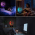 Visual 3D Night light Music Note Toys 2D lamp Xmas Chirstmas Festival Birthday Valentines Day Gift Nursery Bedroom Desk Table Decoration for Baby Kids children Lovers