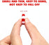 SOIMISS Christmas Candies Decor Lollipop Christmas Tree Hanging Ornaments Peppermint Decorations Acrylic Candy Cane DIY Pendants ? 50pcs ?