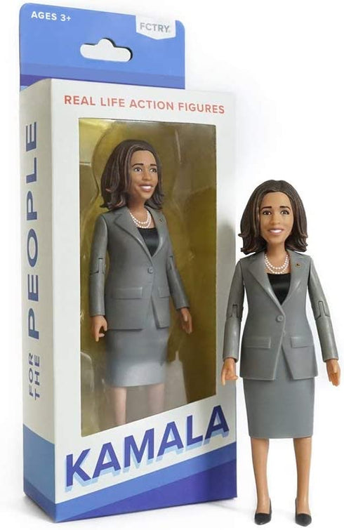 Political Action Figures - Collectible, Novelty, Gag Gift Idea for Adults - Cute Desk Accessories for Home & Office (Kamala Harris)