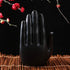 Resin Palm Buddha Statue?Buddha Sitting in Hand Statue,Meditating Thai Buddha,Home Decoration Buddha Statue?Suitable for Hallway, Bedroom, Living Room and Other Places