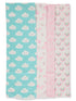 Luvable Friends Unisex Baby Cotton Flannel Receiving Blankets, Rainbow, One Size