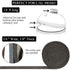 KAMaster High Temp Grill Gasket Replacement Fit Primo Kamado Grill BBQ Smoker Gasket Pre-Shrunk Primo Accessories Self Stick Felt 14ft Long, 3/4" Wide, 1/8" Thick