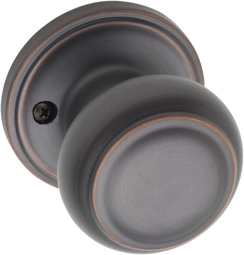 Copper Creek CK2090TB Colonial Door Knob, Dummy Function, 1 Pack, Tuscan Bronze