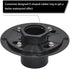 SaniteModar 2-in ABS Shower Drain Base can be used with any Size of Square and Linear Floor Shower Drain,It is Equipped with Threaded Joints and Rubber Joints¦¦