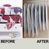 Refrze Garment Bags with Zipper, Garment Cover, 8 Pack Clear Garment Bags, Hanging Garment Bag, Dress Garment Bags for Closet Storage or Travel, Breathable Garment Covers 24'' x 43''/ 50''