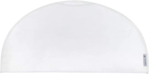 HANGERWORLD Breathable Shoulder Covers Clothes Dust Protectors for Closet Storage (10 Pack, White)