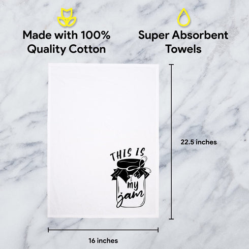 Funny Kitchen Towels - Housewarming Gifts New Home, Funny Housewarming Gifts, Kitchen Towel Sets, Housewarming Gifts (Funny Towel Set 2)