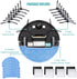 KEEPOW Replacement Accessories Kit Compatible with ILIFE V8s V80 Max Robotic Vacuum Cleaner (4 Set Hepa Filters + 6 Set Side Brushes +6 Pcs Mop Clothes)
