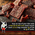 Mingua Hot Beef Jerky with Red Peppers - Nitrite-Free Spicy Beef Jerky - 100% US Beef (7 Ounces)