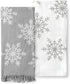 St. Nicholas Square Cozy Snowflake Kitchen Towel Set, 2-Pack