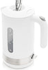 Ovente Electric Hot Water Kettle 1.8 Liter with Prontofill Lid 1500 Watt BPA-Free Portable Countertop Tea Coffee Maker Fast Heating Element with Auto Shut-Off and Boil Dry Protection White KP413W