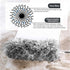 Webster Cobweb Duster, Feather Duster for Home, Extendable Dusters for Cleaning High Ceiling Fans, Hand Wall Duster, Long and Washable Dust Brush